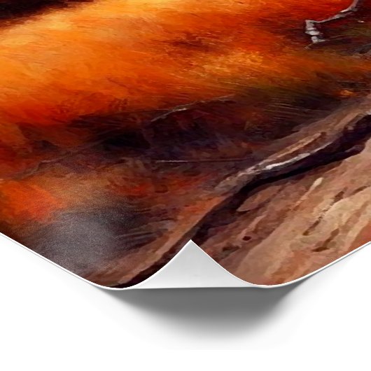 Poster Giraffe (Coin)