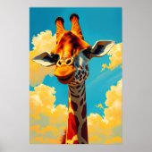 Poster Giraffe (Devant)