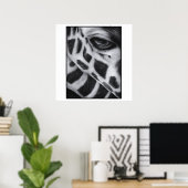 Poster Giraffe Art Imprimer Moderne (Bureau à domicile)