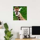 Poster Giraffe Imprimer (Bureau à domicile)