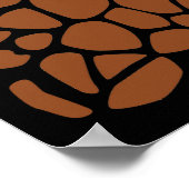 Poster Giraffe Imprimer do-it-yourself costume Halloween (Coin)