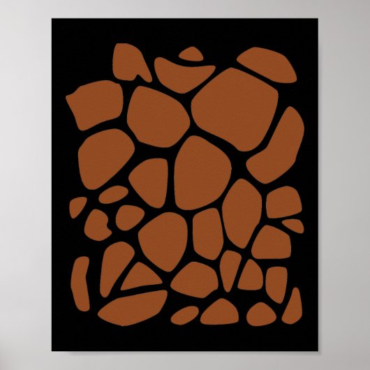 Poster Giraffe Imprimer do-it-yourself costume Halloween (Devant)