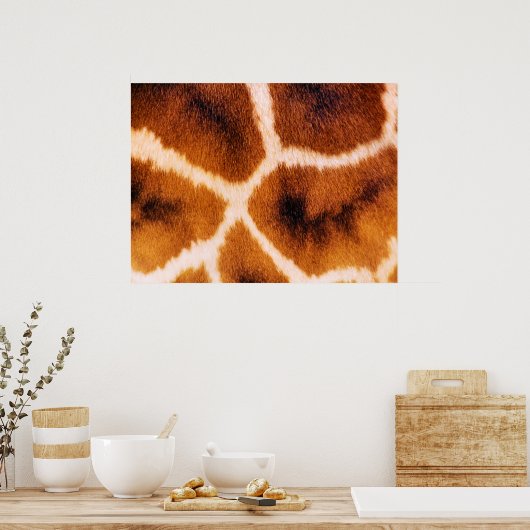 POSTER GIRAFFES (Cuisine)