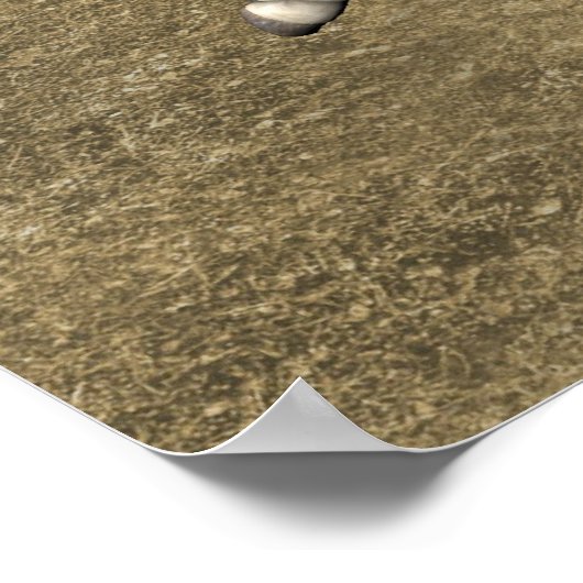 Poster Giraffes d'éléphants mignons (Coin)