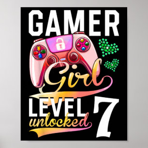 Poster Girl Level 7 Video Game 7th Birthday