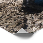 Poster Girl on Devil's Bridge in Antigua Canvas Imprimer (Coin)