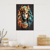 Poster Girl Power : Female Warrior v02 (Cuisine)