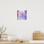 Poster Girl Riding a Unicorn (Cuisine)