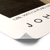 Poster Girl with a Pearl Earring Johannes Vermeer Museum (Coin)