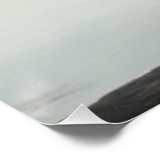 Poster Girl with clouds (Coin)