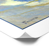 Poster Girl With Sailboat par Edmund Charles Tarbell (Coin)