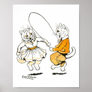 Poster Girls and Boys, Louis Wain