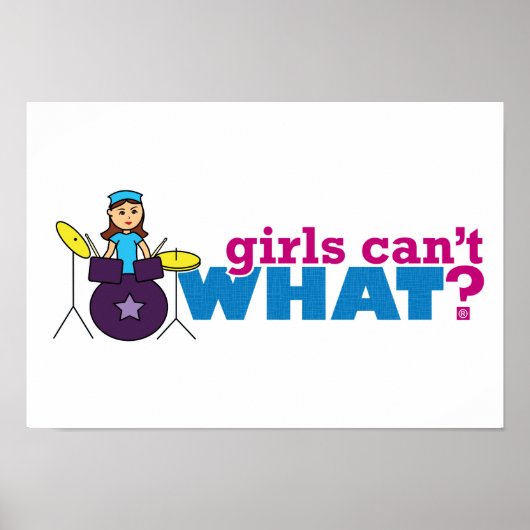Poster Girls Can't WHAT ? ColorizeME Custom (Devant)