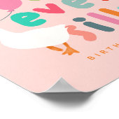 Poster Girls Four Ever Silly Goose 4th Birthday Welcome (Coin)