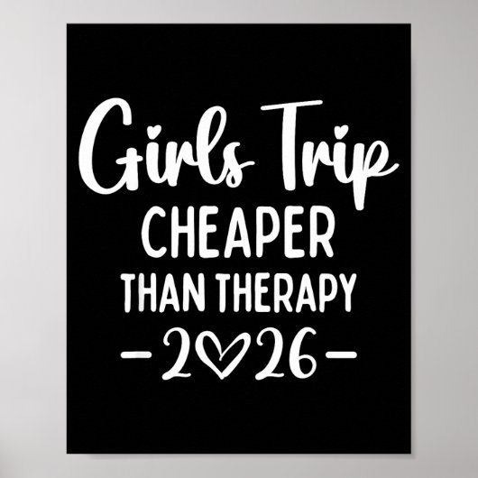 Poster Girls Trip Er Than A Therapy 2026 Weekend Queen Si (Devant)