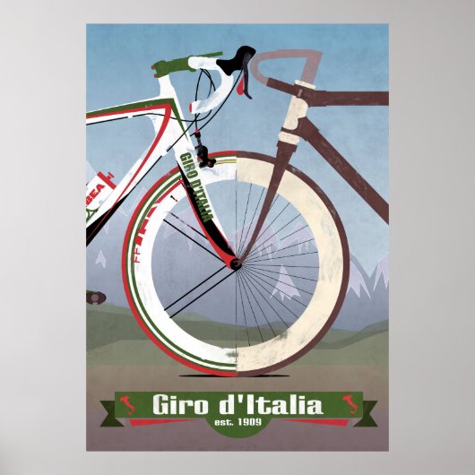 POSTER GIRO D'ITALIE (Devant)