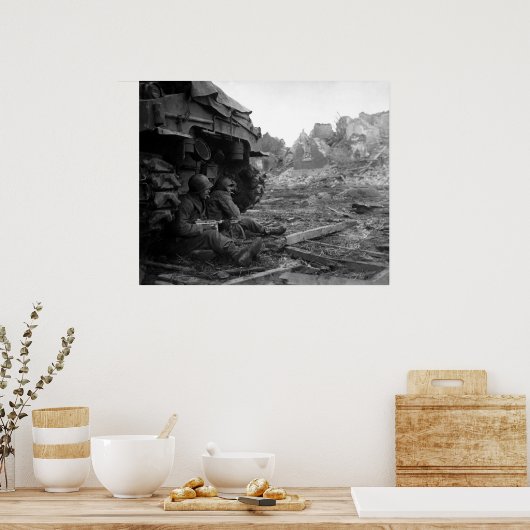 Poster GI's à Geich, 1944 (Cuisine)