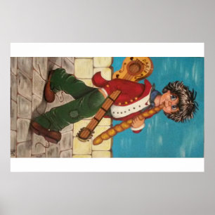 Poster. GitarPoulbot Poster