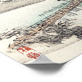 Poster Gîte en bord de mer par Kōno Bairei (Coin)