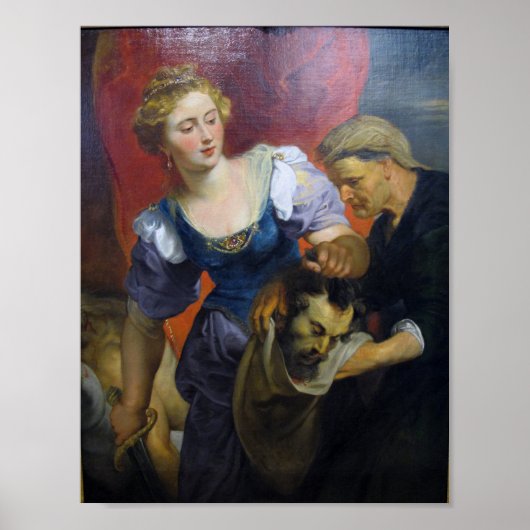 Poster Giuditta e Oloferne (Devant)
