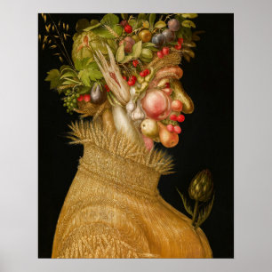 Poster Giuseppe Arcimboldo - Été