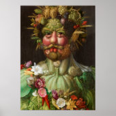 Poster GIUSEPPE ARCIMBOLDO - Vertumnus 1590 (Devant)