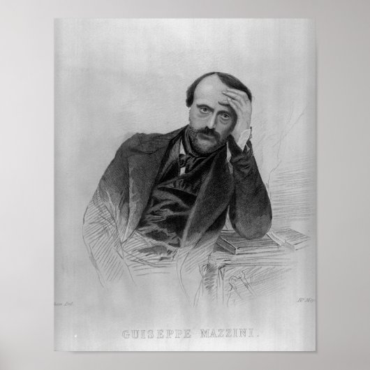 Poster Giuseppe Mazzini (Devant)