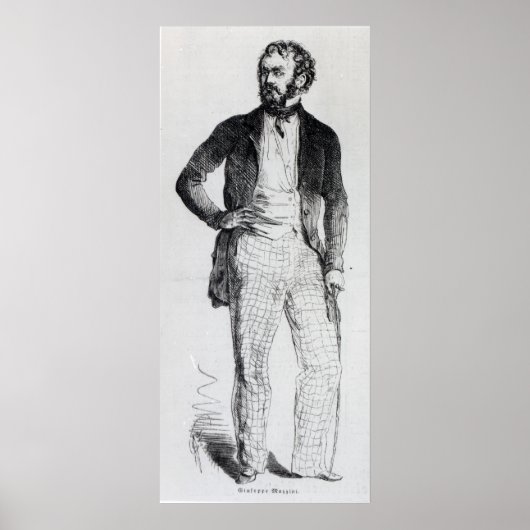 Poster Giuseppe Mazzini (Devant)