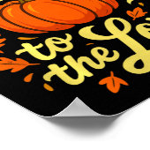 Poster Give Thanks To The Lord Pumpkin Christian Fall Des (Coin)
