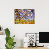 Poster Giverny au printemps (Bureau à domicile)
