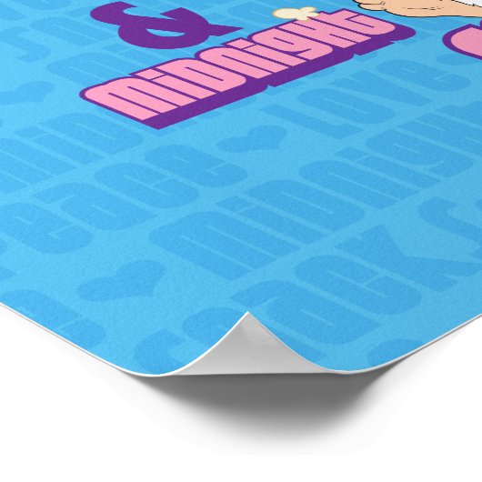 Poster Gizmo | Peace Love & Midnight Snacks (Coin)