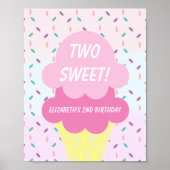 Poster Glace 2ème Anniversaire (Devant)