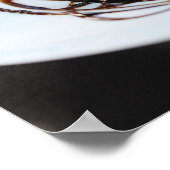 Poster glace au café avec sirop de chocolat (Coin)