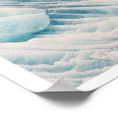Poster Glace bleue (Coin)