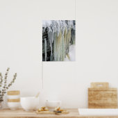 Poster Glace bleue et ruissellement des eaux souterraines (Cuisine)