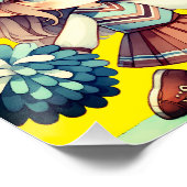 Poster glacé Cheerleaders (Coin)