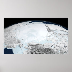 Poster Glace de mer arctique 2