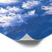 Poster Glace de snowflake (Coin)