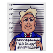 Poster glacé de Trump (Devant)