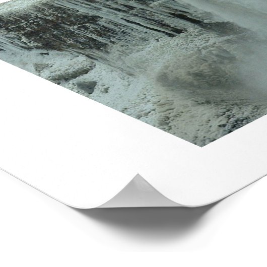 Poster Glace du Niagara (Coin)