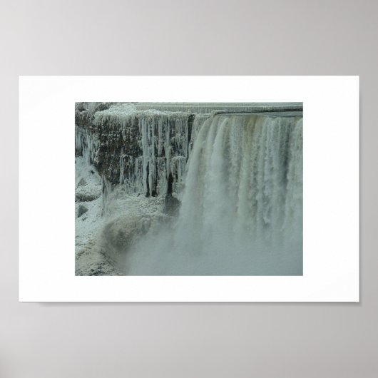 Poster Glace du Niagara (Devant)
