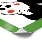 Poster glacé du Quartet des artistes (Coin)