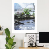 Poster Glace et brouillard (Bureau à domicile)