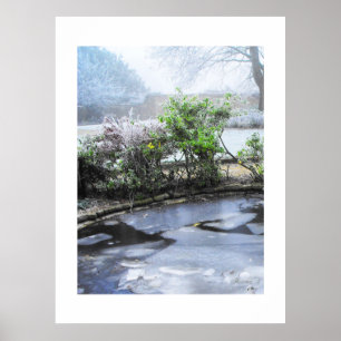 Poster Glace et brouillard