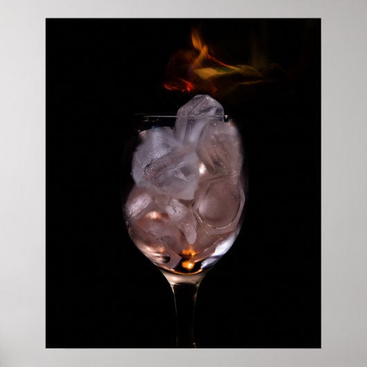 Poster Glace et feu (Devant)