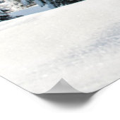 Poster Glace et neige | Allgäu Bavaria Allemagne (Coin)