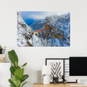 Poster Glace et neige | Express Bernina, Suisse (Bureau à domicile)