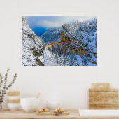 Poster Glace et neige | Express Bernina, Suisse (Cuisine)
