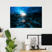 Poster Glace et neige | Glacier Mendenhall, Juneau, Alask (Bureau à domicile)