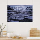 Poster Glace et neige | Glacier Sólheimajökull, Islande (Cuisine)